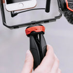 Bộ Giá Đỡ Chân Máy Nhựa YELANGU PC203 YLG1801C Đèn LED Selfie Phát Trực Tiếp Vlogging Video Smartphone Tay Cầm Ổn Định, PC203