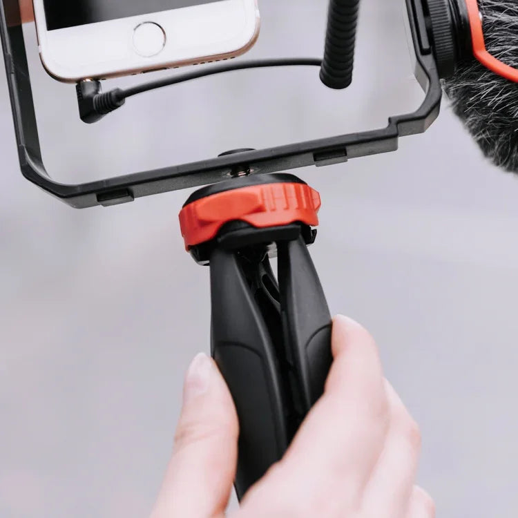 Bộ Giá Đỡ Chân Máy Nhựa YELANGU PC203 YLG1801C Đèn LED Selfie Phát Trực Tiếp Vlogging Video Smartphone Tay Cầm Ổn Định, PC203