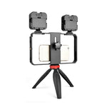 Bộ Giá Đỡ Chân Máy Nhựa YELANGU PC203 YLG1801C Đèn LED Selfie Phát Trực Tiếp Vlogging Video Smartphone Tay Cầm Ổn Định, PC203