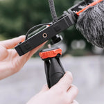 Bộ Giá Đỡ Có Micro & Chân Máy YELANGU PC204 YLG1801D Đèn LED Selfie Phát Trực Tiếp Vlogging Video Smartphone Tay Cầm Ổn Định, PC204
