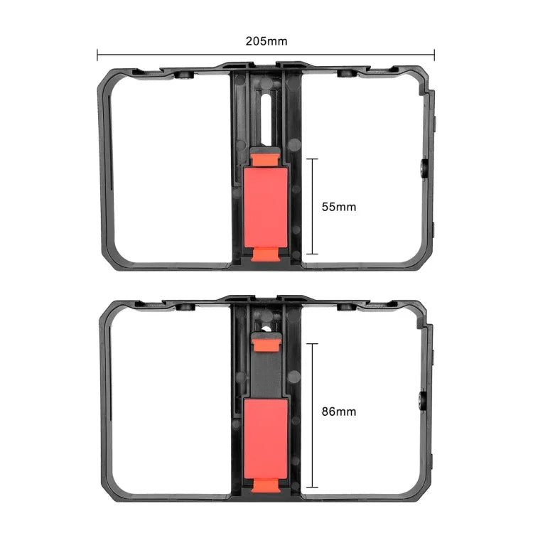 Bộ Giá Đỡ Có Micro & Chân Máy YELANGU PC204 YLG1801D Đèn LED Selfie Phát Trực Tiếp Vlogging Video Smartphone Tay Cầm Ổn Định, PC204