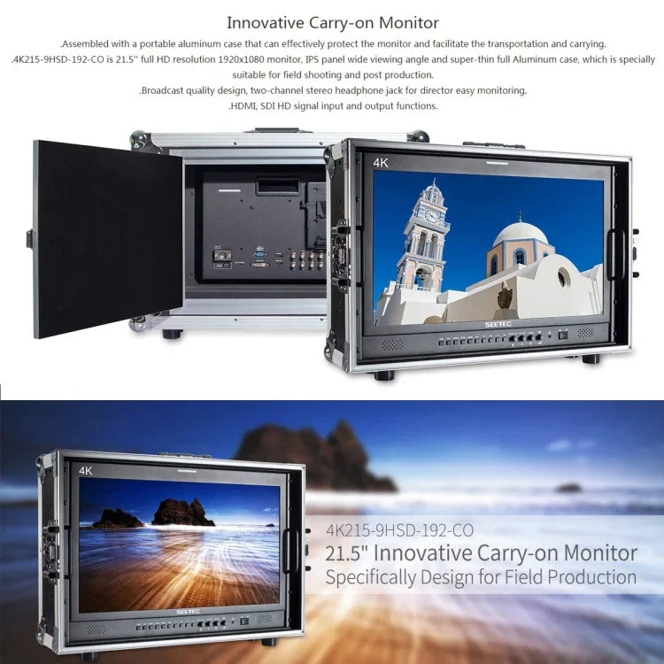 Màn hình giám sát trường quay SEETEC 4K215-9HSD-CO 1920x1080 21.5 inch SDI / HDMI Full HD, 4K215-9HSD-CO