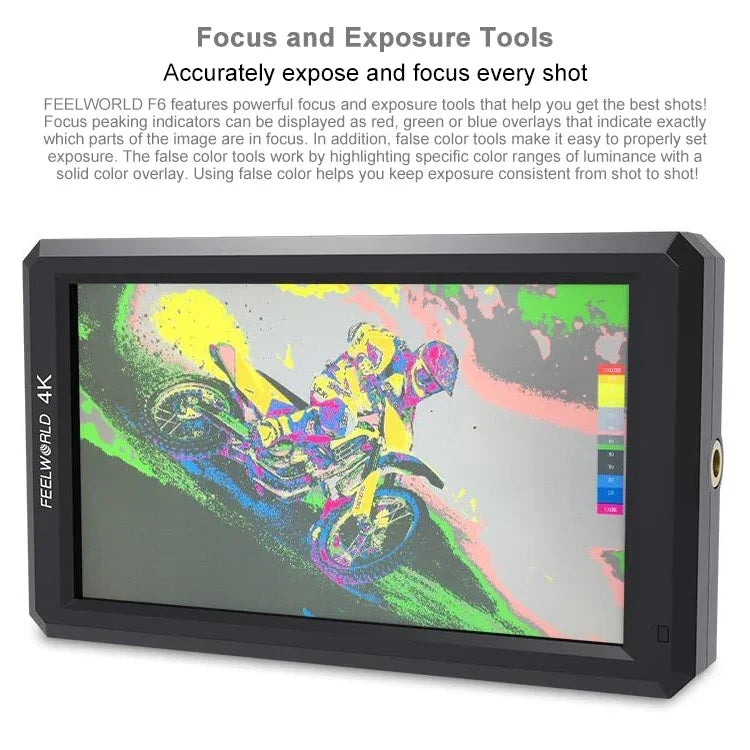 Màn hình trường quay FEELWORLD F6 5.5 inch IPS 1920x1080 HDMI 4K, F6