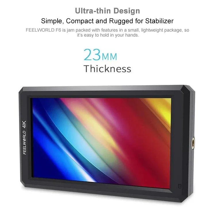 Màn hình trường quay FEELWORLD F6 5.5 inch IPS 1920x1080 HDMI 4K, F6