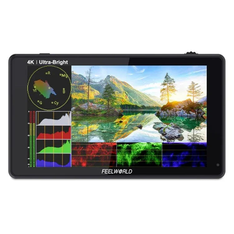 Màn hình cảm ứng 6 inch IPS FEELWORLD LUT6 1920x1080 2600 nits HDMI 4K cho máy ảnh, LUT6