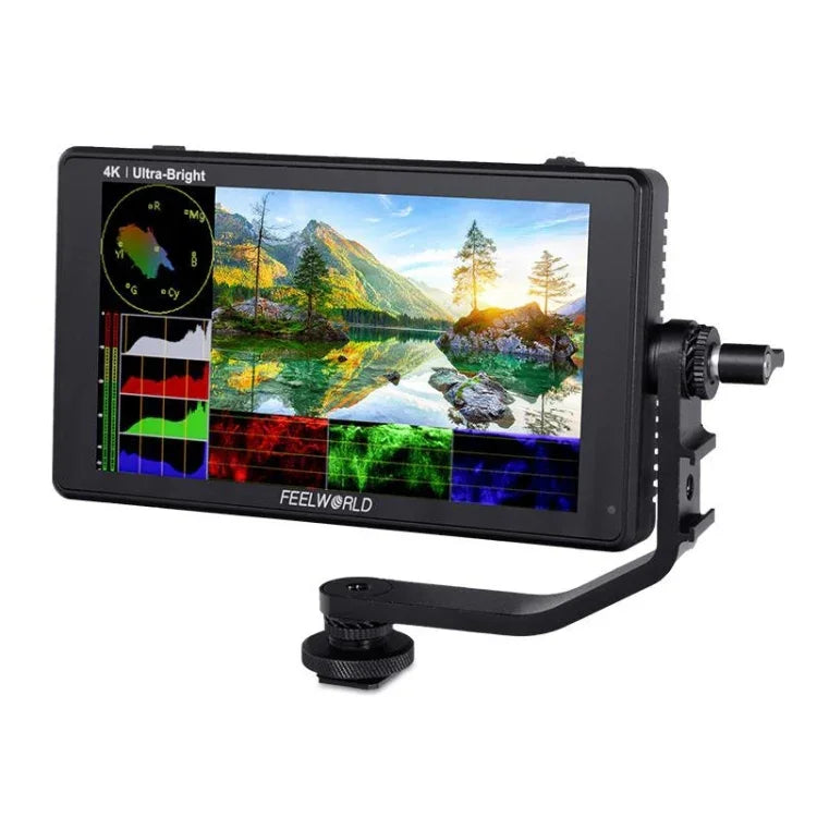 Màn hình cảm ứng 6 inch IPS FEELWORLD LUT6 1920x1080 2600 nits HDMI 4K cho máy ảnh, LUT6