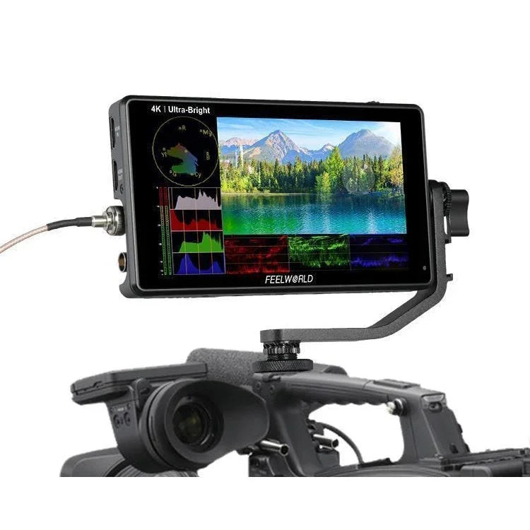 Màn hình trường quay FEELWORLD LUT6S 1920x1080 2600 nits 6 inch IPS HDMI 4K cảm ứng SDI HDI, LUT6S