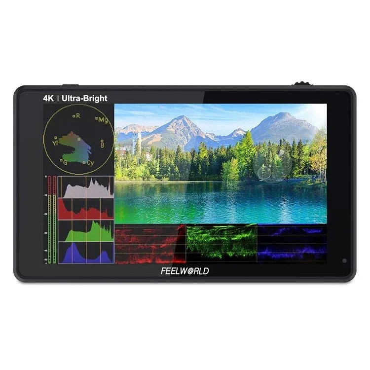 Màn hình trường quay FEELWORLD LUT6S 1920x1080 2600 nits 6 inch IPS HDMI 4K cảm ứng SDI HDI, LUT6S