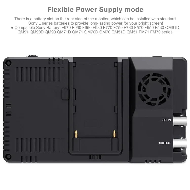 Màn hình trường quay FEELWORLD LUT6S 1920x1080 2600 nits 6 inch IPS HDMI 4K cảm ứng SDI HDI, LUT6S