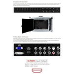 Màn hình trường quay chuyên nghiệp SEETEC P173-9HSD-CO 17.3 inch 1920x1080 SDI / HDMI 4K cấp phát sóng, P173-9HSD-CO