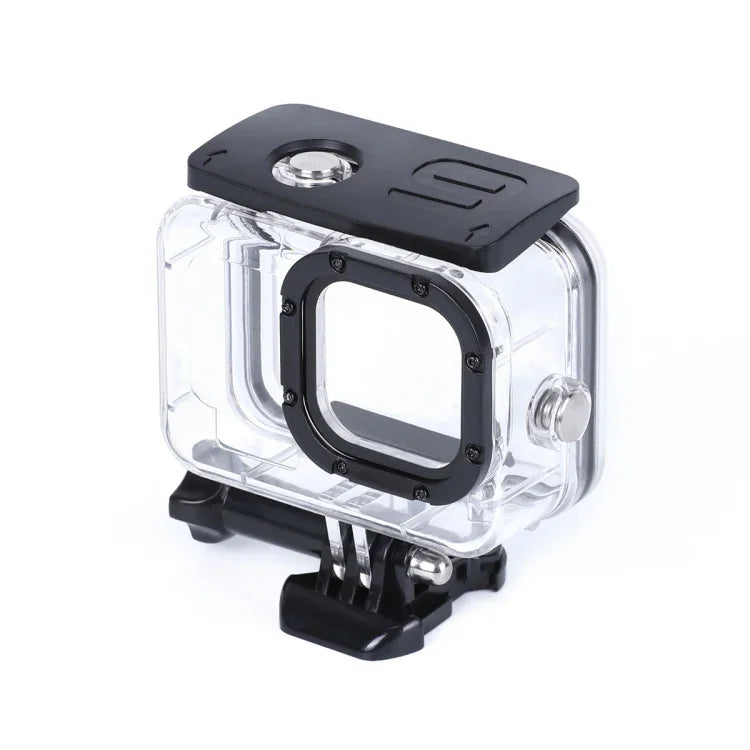 Vỏ bảo vệ chống nước 45m với khóa, giá đỡ cơ bản & ốc vít cho GoPro HERO10 Black / HERO9 Black, Dành cho GoPro HERO9 Black