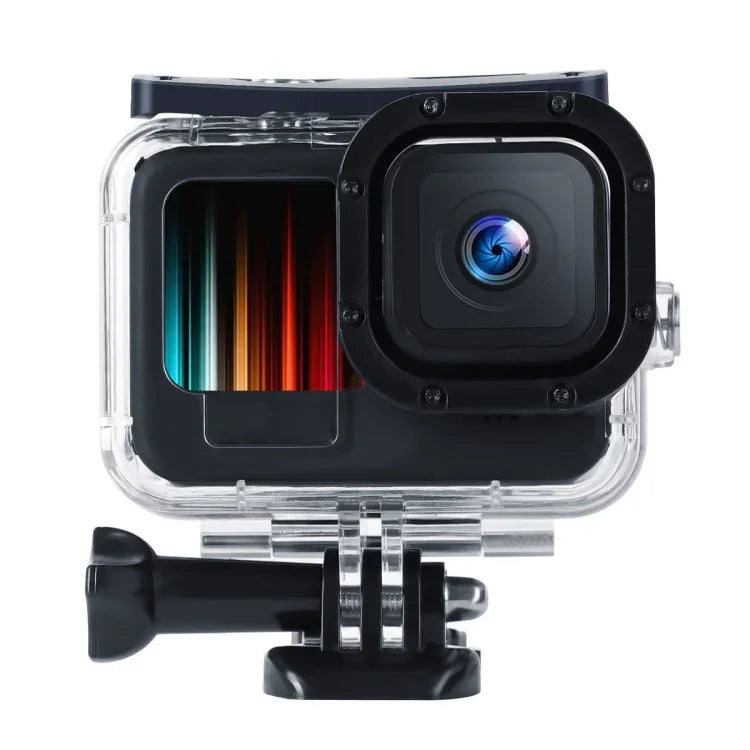 Vỏ bảo vệ chống nước 45m với khóa, giá đỡ cơ bản & ốc vít cho GoPro HERO10 Black / HERO9 Black, Dành cho GoPro HERO9 Black