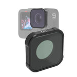 Bộ lọc ống kính CPL dòng JSR KB cho GoPro HERO13 Black /12 Black /11 Black /10 Black /9 Black, CPL