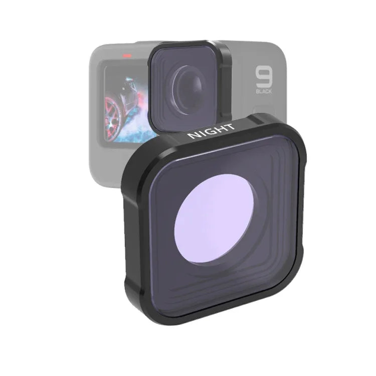 Bộ lọc ống kính giảm ô nhiễm ánh sáng ban đêm dòng JSR KB cho GoPro HERO13 Black /12 Black /11 Black /10 Black /9 Black, NIGHT