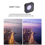 JSR KB Series Bộ lọc ống kính STAR+CPL+NIGHT+ND8+ND16+ND32 cho GoPro HERO13 Black /12 Black /11 Black /10 Black /9 Black, 6 trong 1