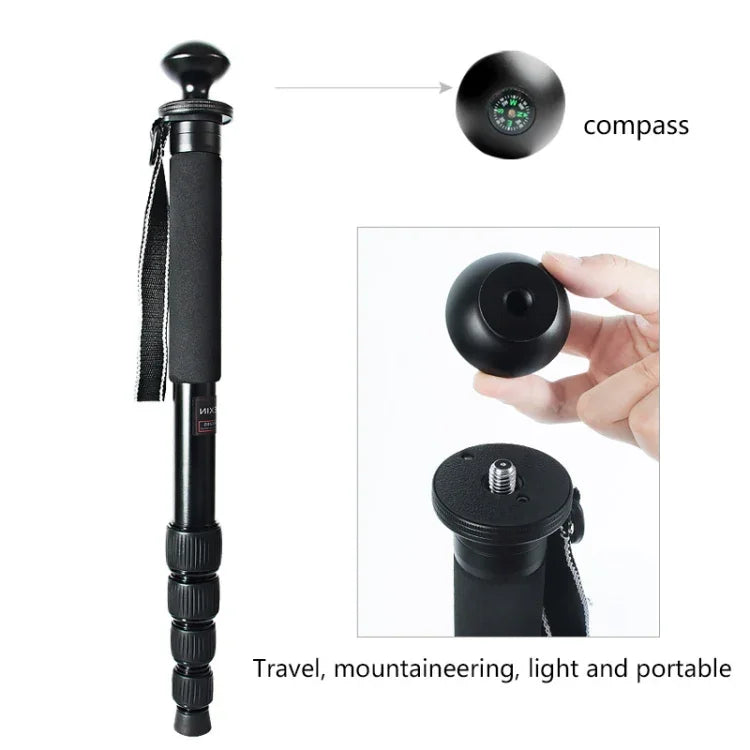 Gậy đơn DSLR du lịch ngoài trời BEXIN MAS325 hợp kim nhôm, MAS325