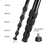 Gậy đơn DSLR du lịch ngoài trời BEXIN MAS325 hợp kim nhôm, MAS325