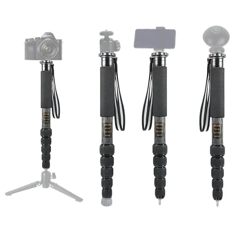 Gậy đơn DSLR du lịch ngoài trời BEXIN P306C bằng sợi carbon, P306C