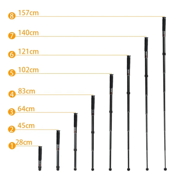 Giá đỡ monopod hợp kim nhôm máy ảnh DSLR du lịch ngoài trời BEXIN P308D, P308D