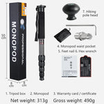 Giá đỡ monopod sợi carbon máy ảnh DSLR du lịch ngoài trời BEXIN MCS285, MCS285