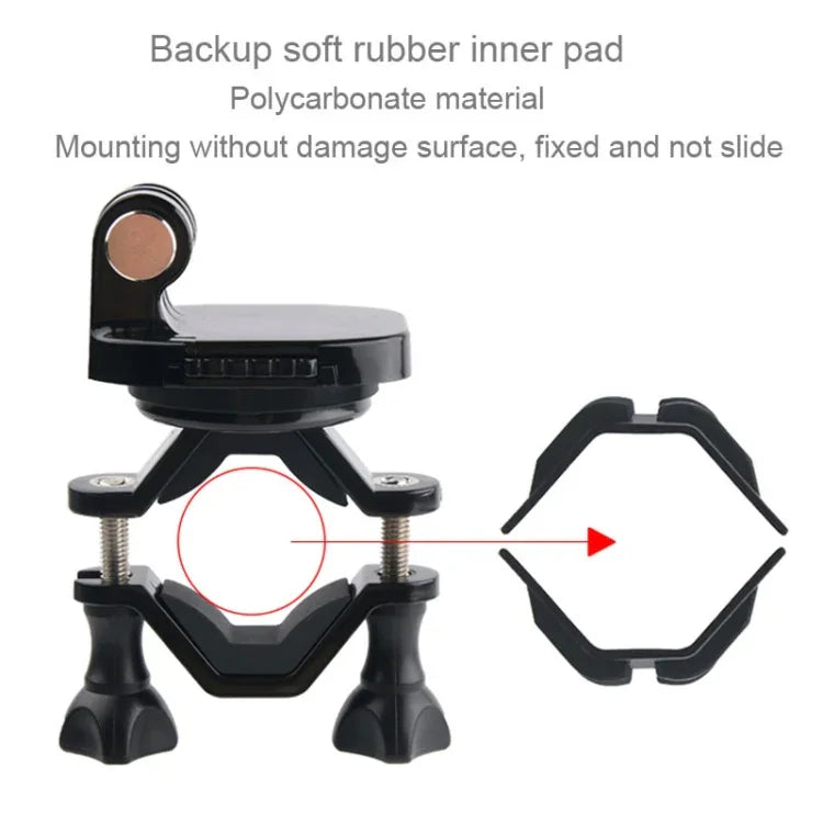 Giá gắn tay lái xe đạp xe máy GP433 cho GoPro, Insta360, DJI và các camera hành động khác, GP433