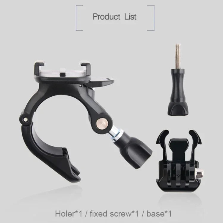 Giá gắn tay lái xe đạp xe máy kích thước nhỏ GP435 cho GoPro, Insta360, DJI và các camera hành động khác, GP435