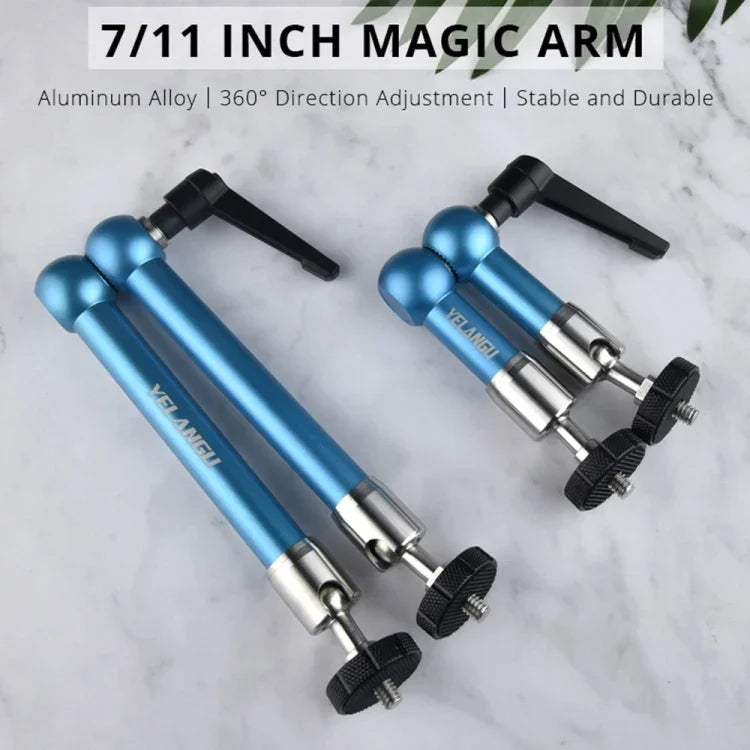 YELANGU 7 inch Adjustable Friction Articulating Magic Arm, 7 inch