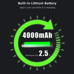 Đèn LED thanh chiếu sáng ảnh màu RGB LUXCeO điều khiển qua APP, điều chỉnh nhiệt độ màu, chống nước, đèn LED cầm tay với điều khiển từ xa, P200 RGB