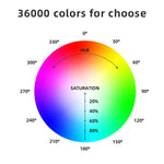 Đèn LED thanh chiếu sáng ảnh màu RGB LUXCeO điều khiển qua APP, điều chỉnh nhiệt độ màu, chống nước, đèn LED cầm tay với điều khiển từ xa, P200 RGB