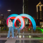 Đèn LED thanh chiếu sáng ảnh màu RGB chuyên nghiệp LUXCeO P7RGB điều khiển qua APP, điều chỉnh nhiệt độ màu, chống nước, đèn LED cầm tay với điều khiển từ xa, P7RGB Pro