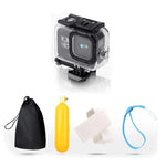 Vỏ bảo vệ chống nước 45m cho GoPro HERO8 Black kèm khóa, giá đỡ cơ bản & ốc vít & tay cầm phao nổi & dây đeo & miếng chèn chống mờ, Vỏ HERO8 trong suốt