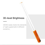 Đèn LED thanh chiếu sáng ảnh nhiệt độ màu đôi LUXCeO Q508D, đèn LED cầm tay chiếu sáng flash, Q508D