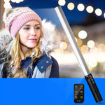 Đèn LED thanh chiếu sáng ảnh nhiệt độ màu đôi 1000LM LUXCeO Q508S, đèn LED cầm tay chiếu sáng flash, Q508S
