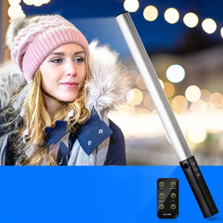 Đèn LED thanh chiếu sáng ảnh nhiệt độ màu đôi 1000LM LUXCeO Q508S, đèn LED cầm tay chiếu sáng flash, Q508S