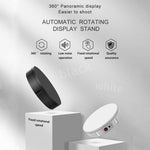 Giá đỡ quay video xoay điện 30cm, tải trọng 100kg, phích cắm US, 30cm, phích cắm US