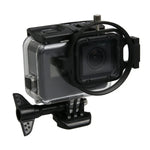 Dành cho GoPro HERO5 Camera hành động thể thao Ống kính macro 16X 58mm với bộ lọc cận cảnh, đế ống kính & vòng chuyển đổi & nắp bảo vệ ống kính & dây đeo tay chống mất & khăn lau
