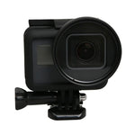 Bộ lọc ống kính 52mm cho GoPro HERO5 Sport Action Camera (CPL + UV + ND8 + ND2 + Star 8 + Đỏ + Vàng + FLD / Tím) & vòng chuyển đổi vỏ chống nước, 10 trong 1