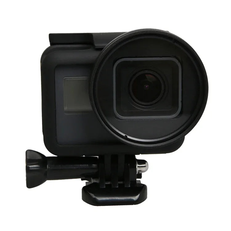 Bộ lọc ống kính 52mm cho GoPro HERO5 Sport Action Camera (CPL + UV + ND8 + ND2 + Star 8 + Đỏ + Vàng + FLD / Tím) & vòng chuyển đổi vỏ chống nước, 10 trong 1