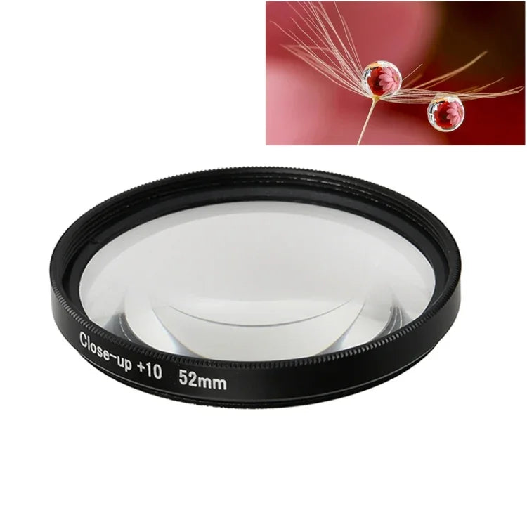 Bộ lọc ống kính macro 10X chuyên nghiệp 52mm cho máy quay hành động GoPro HERO5 Sport
