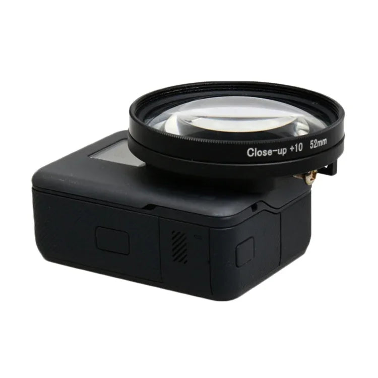 Bộ lọc ống kính macro 10X chuyên nghiệp 52mm cho máy quay hành động GoPro HERO5 Sport