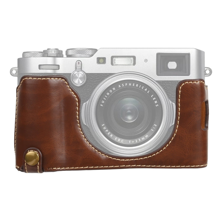 Đế ốp nửa bằng da PU ren 1/4 inch cho FUJIFILM X100V, Dành cho FUJIFILM X100V