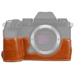 Đế ốp nửa bằng da PU ren 1/4 inch cho FUJIFILM X-S10, Dành cho FUJIFILM X-S10