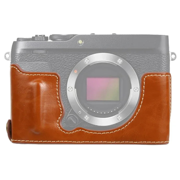 Đế ốp nửa bằng da PU ren 1/4 inch cho FUJIFILM XE4, Dành cho FUJIFILM XE4