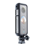 Khung bảo vệ bằng nhựa PC kèm đế tripod cho Insta360 One X2, Dành cho Insta360 One X2