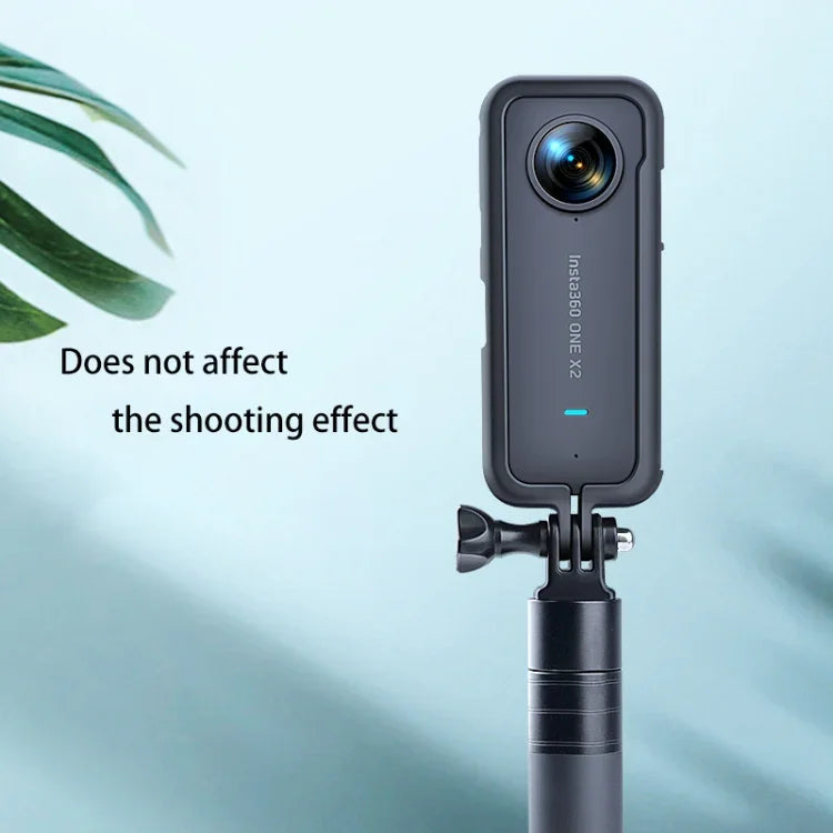 Khung bảo vệ bằng nhựa PC kèm đế tripod cho Insta360 One X2, Dành cho Insta360 One X2