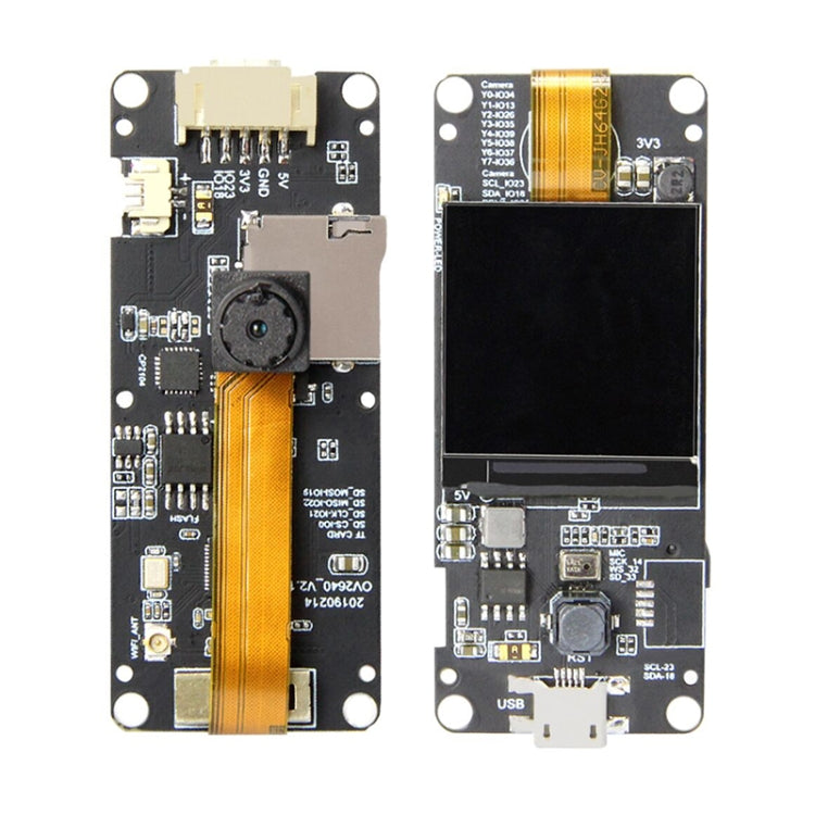 Module camera ống kính đơn tiêu chuẩn mở rộng TTGO OV2640 cho T-Camera Plus ESP32-DOWDQ6 8MB SPRAM, ống kính đơn tiêu chuẩn mở rộng