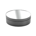 Gương xoay 360 độ 12cm, Giá đỡ trưng bày điện tử, Đạo cụ quay video, Tải trọng: 3kg, Gương đen 12cm, Gương trắng 12cm