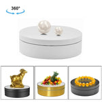 Gương xoay 360 độ 12cm, Giá đỡ trưng bày điện tử mờ, Đạo cụ quay video, Tải trọng: 3kg, Mờ đen 12cm, Mờ trắng 12cm