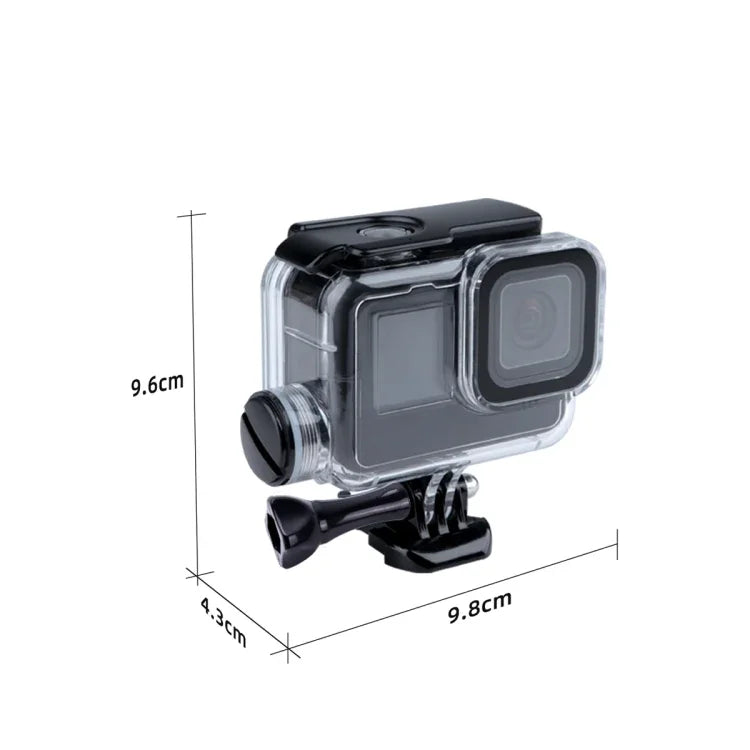 Ốp Vỏ Chống Nước Sạc 30m cho GoPro HERO10 Black / HERO9 Black với Khóa Gắn Cơ Bản & Vít, Dành cho GoPro HERO9 Black / Sạc