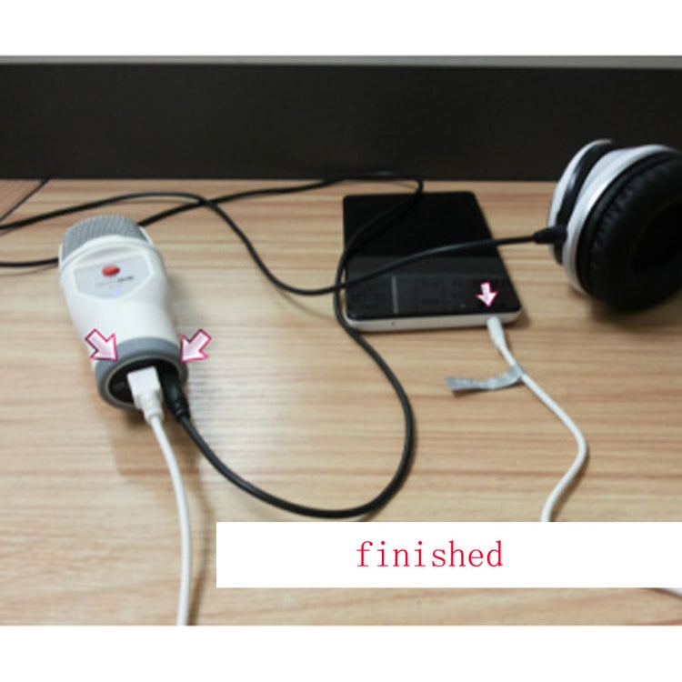 Micro condenser thu âm karaoke điện thoại di động SF-690, micro tụ điện chuyên nghiệp cho hát karaoke trực tiếp